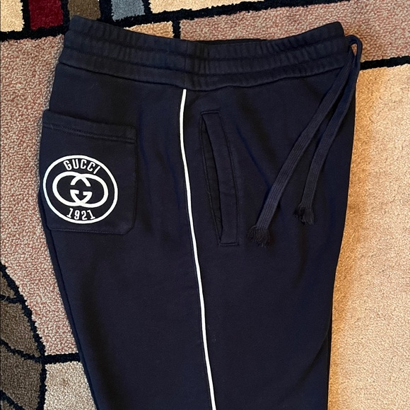 Gucci Sweatpants / Jogger Pants with GG Logo (Size: L Men) - Authentic - Picture 14 of 14